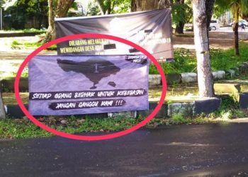 Spanduk Provokatif