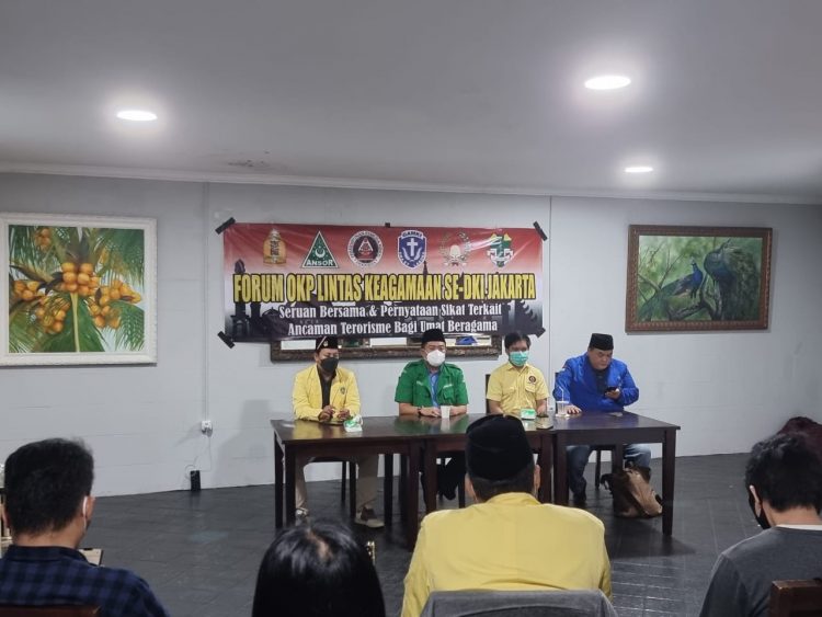 Soal Teroris, Forum OKP Lintas Agama se-DKI Jakarta Serukan Ini