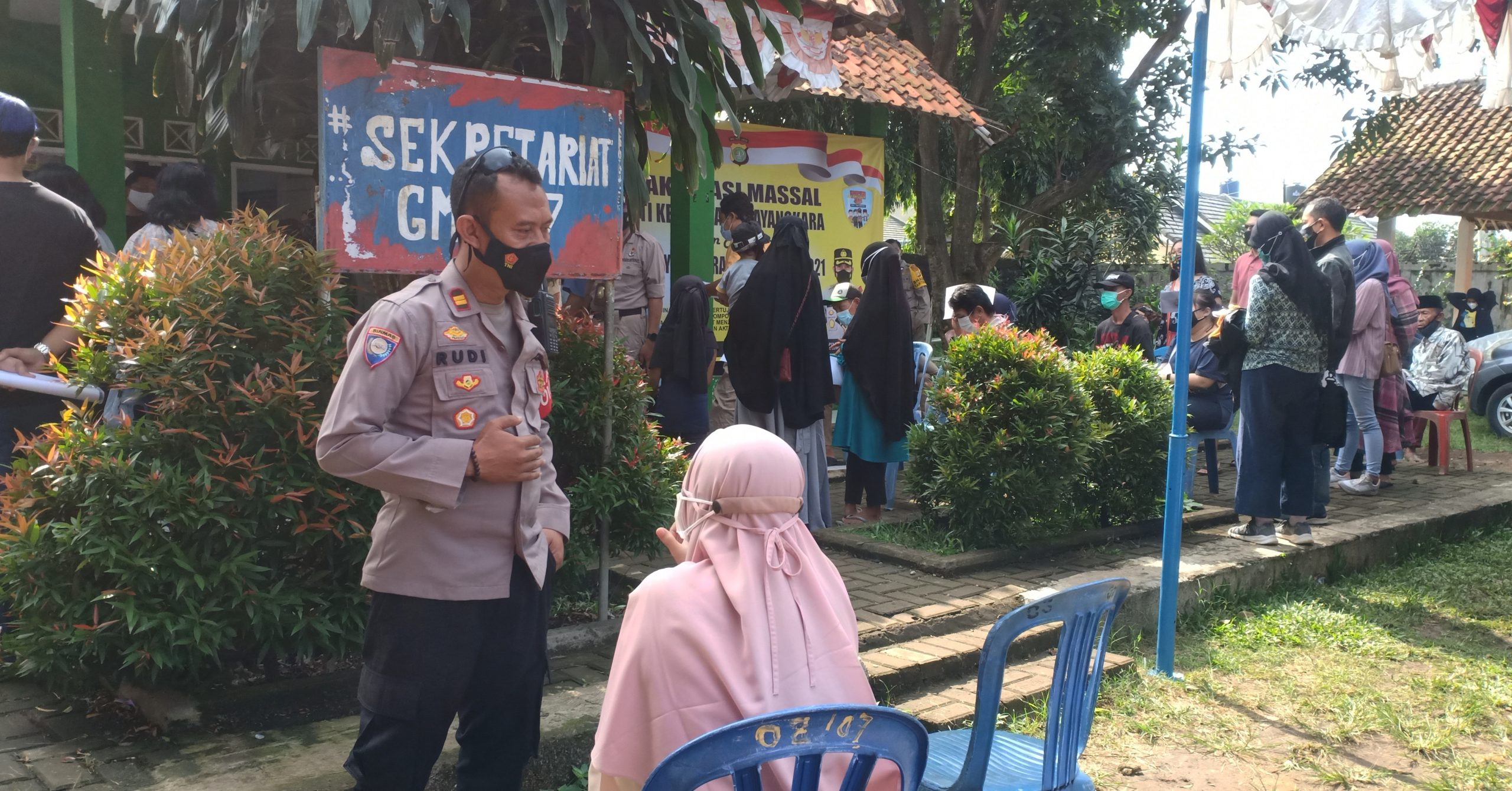 Kanit Binmas Polsek Cimanggis, Iptu Rudi Ari K