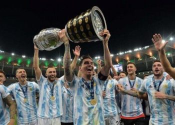 Messi Akhirnya Juara Bersama Argentina  