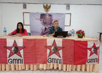 GMNI Manggarai Isi Pelantikan Anggota Baru dengan Dialog Publik
