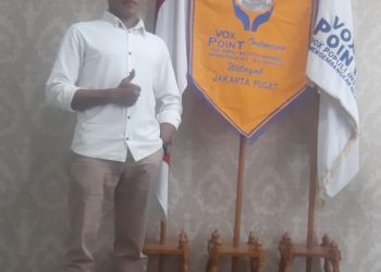 Bruno Dilantik sebagai Ketua DPW Vox Point Indonesia Jakarta Pusat