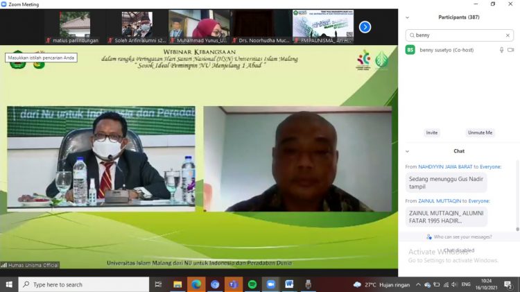 NU Harus Dipimpin Sosok yang Mampu Membaca Zaman