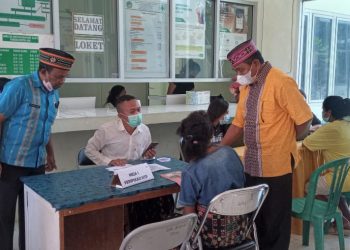 Vaksinasi Bumil di Puskesmas Benteng Jawa