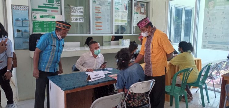 Vaksinasi Bumil di Puskesmas Benteng Jawa