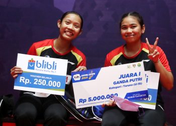 Final Yuzu Isotonic Open 2021 Berlangsung Sengit