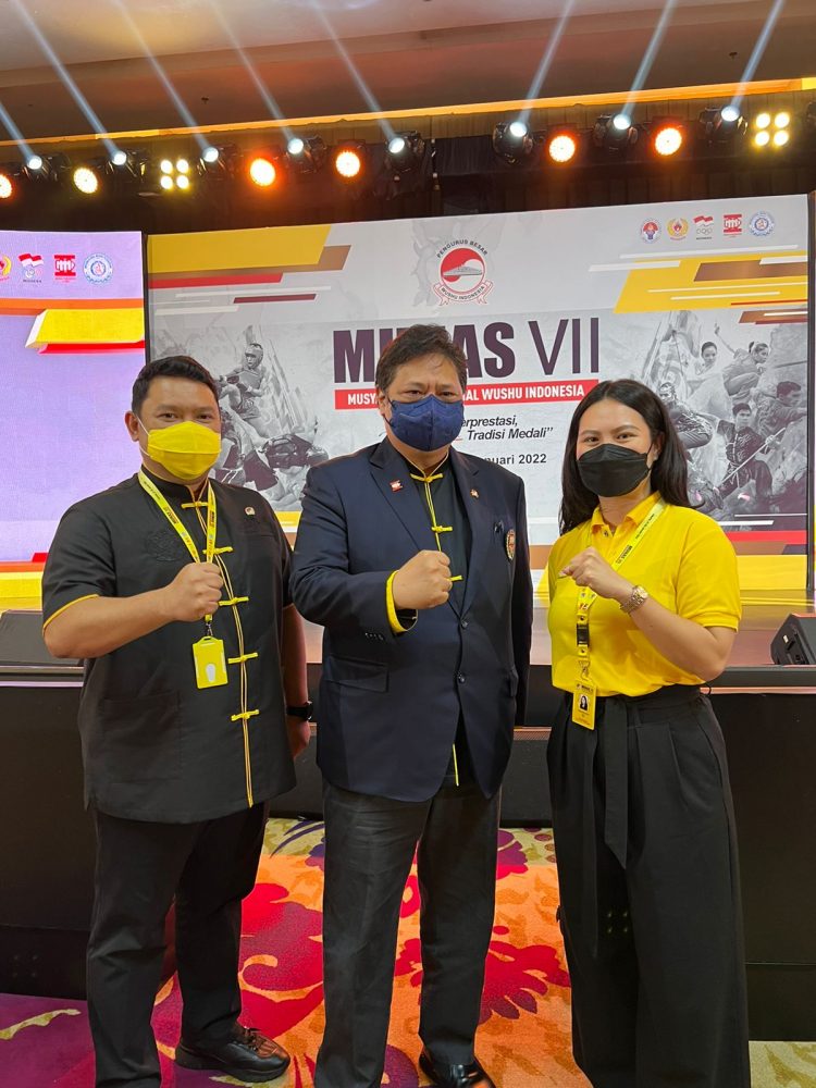 Yesy Liyanto Masuk Pimpin Sidang Tetapkan Airlangga Ketum Wushu