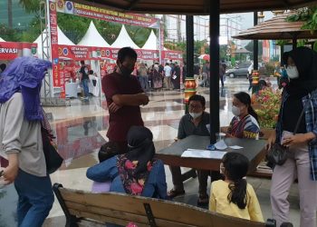 Masyarakat Madiun Sambut Antusias Gerai Vaksin yang Dibuka Binda Jatim