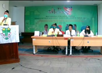 Martin Mantro Terpilih Jadi Ketua Pemuda Katolik DKI Jakarta 2022-2025