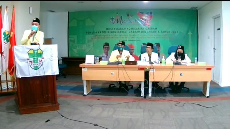 Martin Mantro Terpilih Jadi Ketua Pemuda Katolik DKI Jakarta 2022-2025