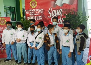 Lawan Omicron, Binda Jatim Masifkan Vaksinasi Anak di Kota Madiun
