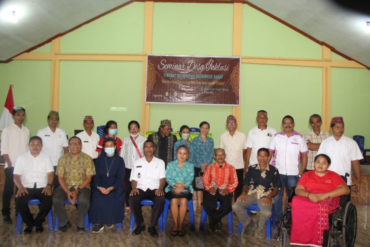 Gelar Seminar Desa Inklusi CBR Yayasan Karya Murni Ruteng Tekankan Bangun Desa Berpihak Pada Kaum Difabel