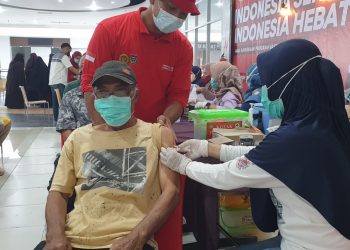Gass Akselerasi Vaksinasi Nasional, BIN Daerah Jawa Timur Buka Gerai Vaksin di Sun City Mall