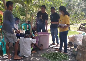 15 Pemuda   Desa Bera Buatkan Bokasi