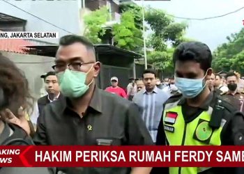 Majelis Hakim Periksa Rumah Terdakwa Ferdy Sambo