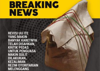 Demokrasi Masih Dibungkam Melalui UU ITE