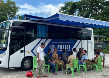 Polres Manggarai Barat Gelar Pelayanan Pembuatan SIM Di Kecamatan Lembor