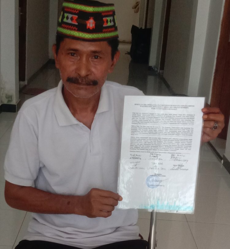 Kades Batu Cermin Membantah, Hendrikus Hadirman Bertanya Ada apa ?