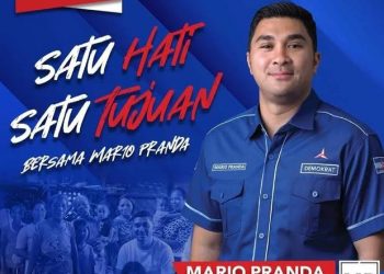 Kader Demokrat, Mario Pranda Resmi Mendaftar Sebagai  Bakal Calon Bupati Mabar Di Rumah Sendiri