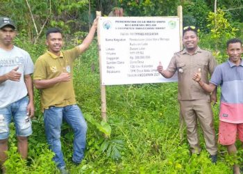 Kades Watu Umpu Di Manggarai Barat Terapkan Transparansi Penggunaan Dana Desa