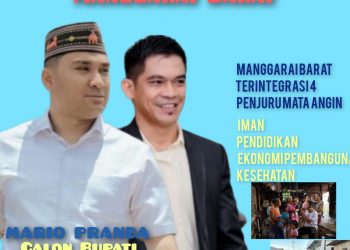 MARIO PRANDA & RICHARD SONTANI NAGUR – Harapan Baru Untuk Manggarai Barat Yang Lebih Baik.
