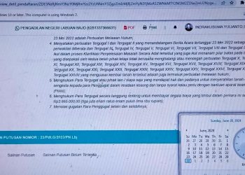 Putusan Pengadilan Negeri Labuan Bajo,  Nomor Perkara: 23/Pdt.G/2023/PN.Lbj., Dinilai Batal Demi Hukum