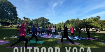 Outdoor Yoga Seru! Bersama Amira Studio di Kebun Raya Bogor