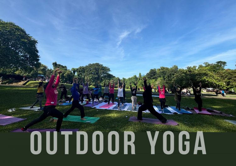 Outdoor Yoga Seru! Bersama Amira Studio di Kebun Raya Bogor
