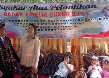 Syukuran Pelantikan: Fidelis Ungkapkan Syukur Terpanggil Sebagai Corong Aspirasi Masyarakat