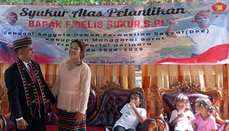 Syukuran Pelantikan: Fidelis Ungkapkan Syukur Terpanggil Sebagai Corong Aspirasi Masyarakat