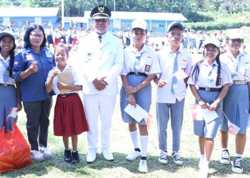 Perayaan HUT Kemerdekaan RI ke 79 Kecamatan Rahong Utara, Deklarasi Kecamatan Ramah Anak Dan We Ring The Bell