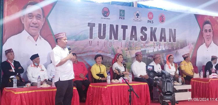 Deklarasi Paket Hery Fabi dan Pendaftaran di KPU Manggarai Politik Seni dan Ilmu