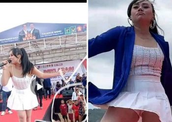 Tanggapan Netizen atas Aksi Erotis Biduan Dangdut Trio Macan Saat Deklarasi Edi-Weng