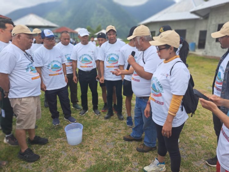 LSM Sejahtera Desa Ku Memperkenalkan Hydro Gel Sebagai Teknologi Hemat Leas