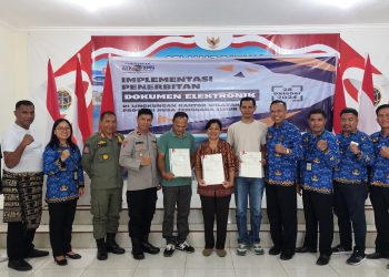 BPN Mabar Launching Sertifikat Elektronik, Layanan Publik Berbasis Tekhnologi