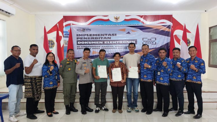 BPN Mabar Launching Sertifikat Elektronik, Layanan Publik Berbasis Tekhnologi