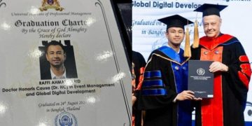 Raffi ahmad dapat gelar doktor. (f: ist/mistar)