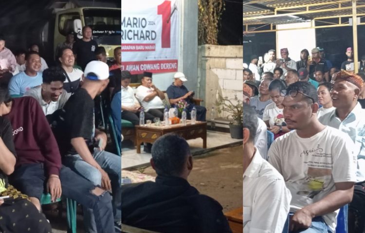 Orang Muda Padati Tenda Kampanye Paslon Mario-Richard di Kota Super Premium
