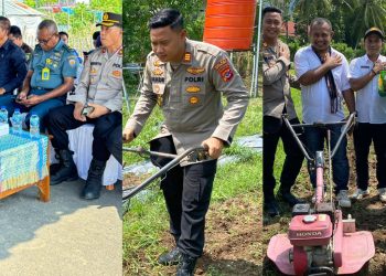 Polres Mabar Launching Program Ketahanan Pangan. Langkah Nyata Pengembangan pertanian produktif.