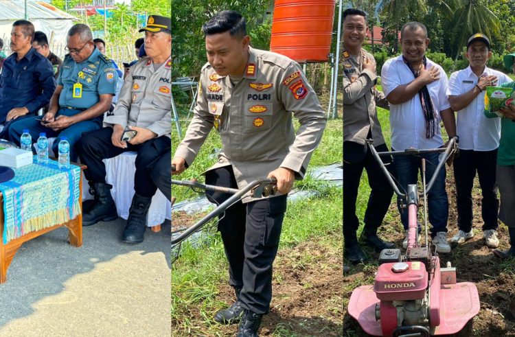 Polres Mabar Launching Program Ketahanan Pangan. Langkah Nyata Pengembangan pertanian produktif.