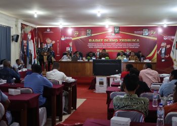 Polisi Kawal Ketat Rapat Pleno Rekapitulasi Suara Pilkada 2024 di Labuan Bajo