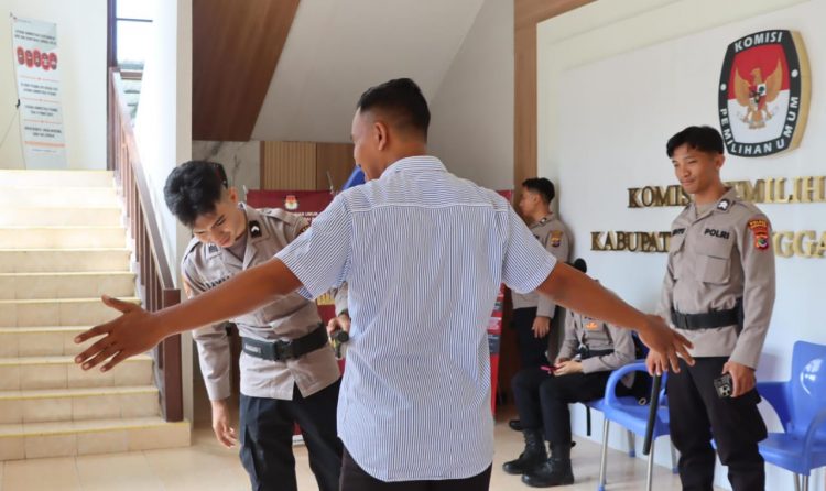 Ratusan Aparat Disiagakan: Amankan Pleno rekapitulasi pilkada tingkat kabupaten.