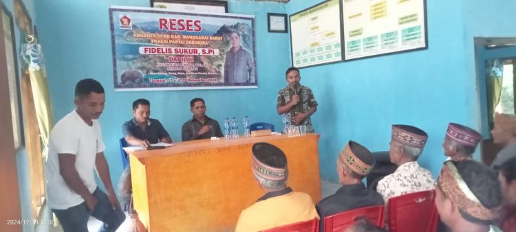 Desa Orong Keluhkan Masalah Air Minum dan Infrastruktur Saat Reses Komisi Dua