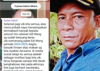 Sempat Mengelak Kades Di Kecamatan Boleng Ternyata Anggota Grup Edi-Weng Jilid Dua.