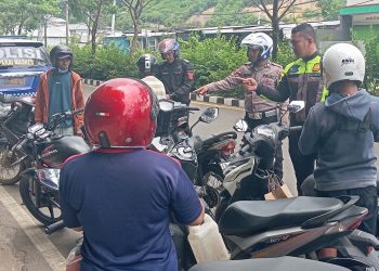 Sejumlah Kendaraan Diamankan Saat Operasi Hunting Sat Lantas Polres Mabar