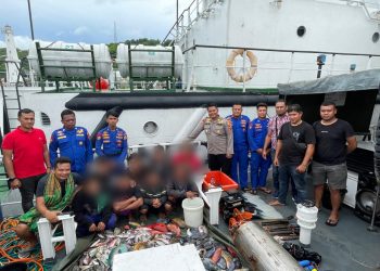 Tangkap Ikan Gunakan Kompresor, Polisi Tangkap Delapan Orang Nelayan di Labuan Bajo