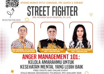 ‘Street Fighter’ Segera Meluncur ke Semarang Bersama Pakar ‘Anger Management’