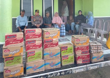 Kapolres Mabar: Berikan Bantuan Bagi Korban Bencana Kebakaran di Desa Macang Tanggar