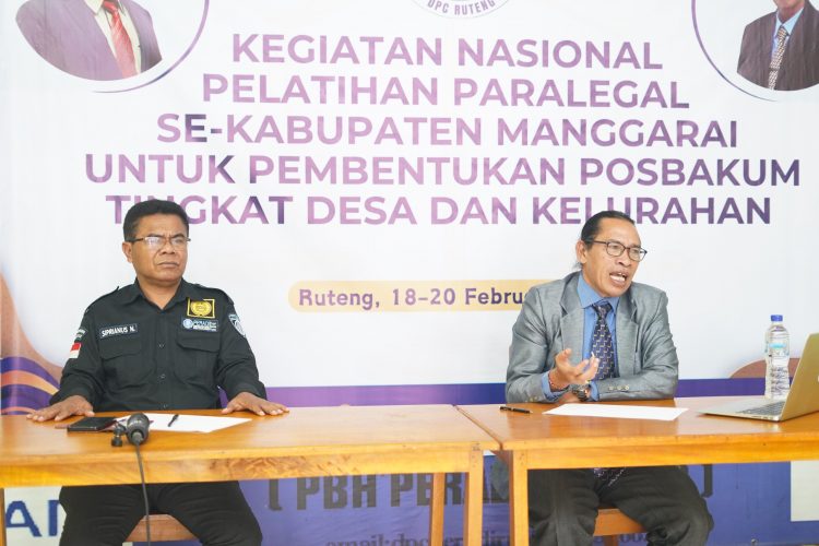 Dr. Laurentius Ni Uraikan Pentingnya HAM Dalam Menyelesaikan Persoalan Hukum