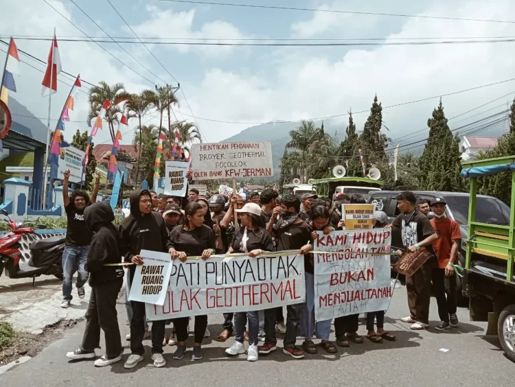 Aliansi Pemuda Poco Leok Kooperatif Penuhi Panggilan Penyidik Polres Manggarai